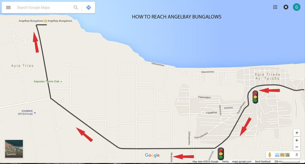 Angelbay Bungalows Agia Triada  Zewnętrze zdjęcie
